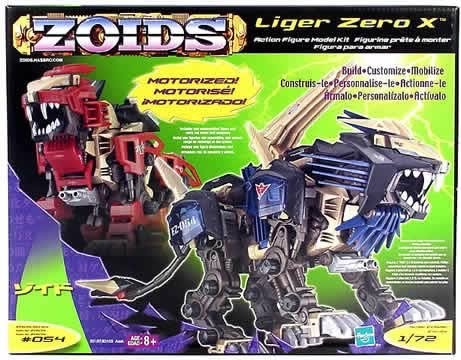 Zoids Liger Zero X, Zoids, Hasbro, Model Kit, 1/72